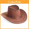 Fabric Cowboy Hat With Sun Shield For Cosplay And Holiday Celebrations