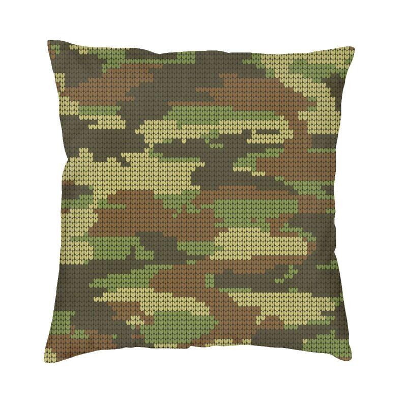 Luxury World War German Camouflage Sofa Cushion Cover Polyester Military Army Camouflage Pillow Case Decoration Pillowcase