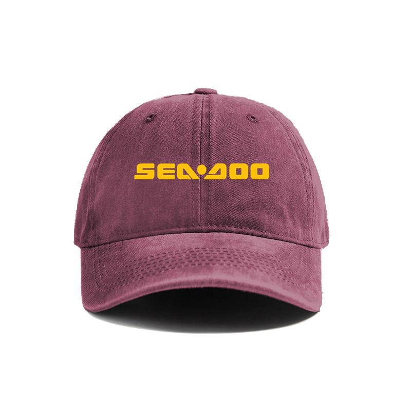 Sea Doo Unisex Cap Distressed Hats Seadoo Baseball Caps Unisex Retro Outdoor Summer Adjustable Hats MZ-139