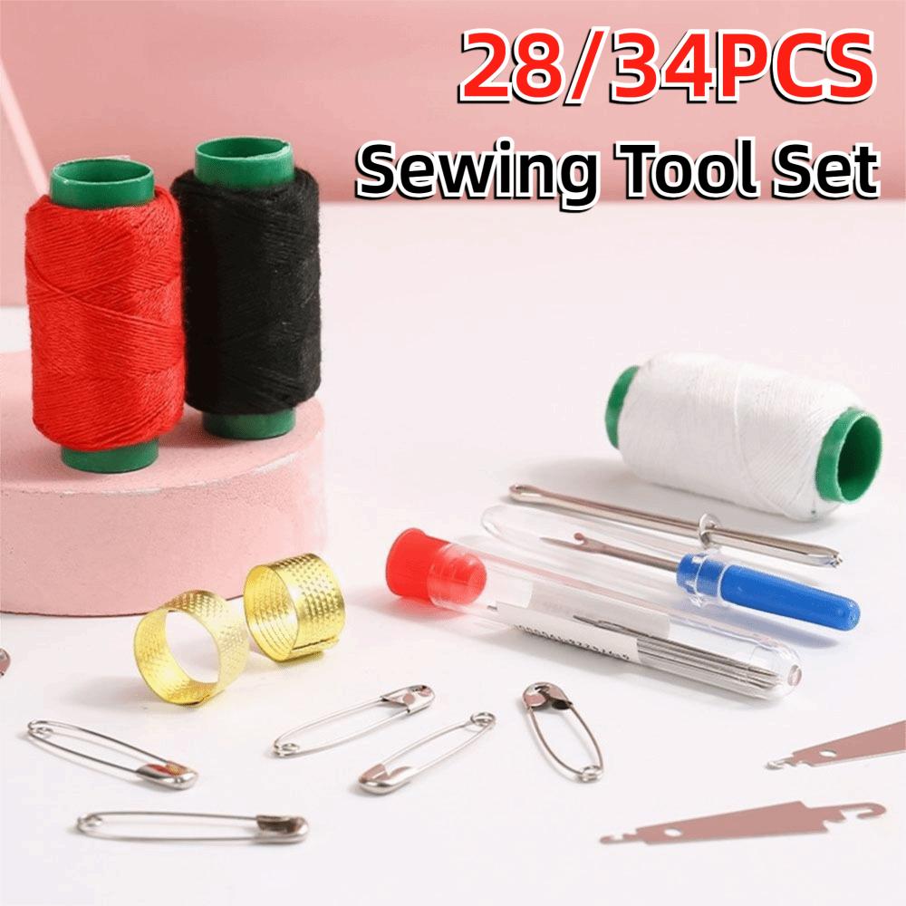 Multi-Purpose Sewing Tool Set Easy Sewing Needle and Thread Kit  for Quilt Sewing