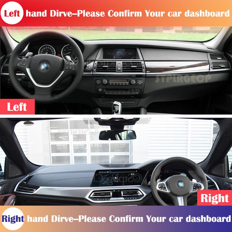 for BMW X6 E71 2008~2014 with HUD Anti-Slip Dashboard Cover Protective Pad Car Accessories Sunshade Carpet  2013 2012 2011 2010