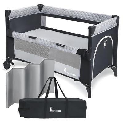 Overnight Foldable Travel Cot 3 Levels + Bag
