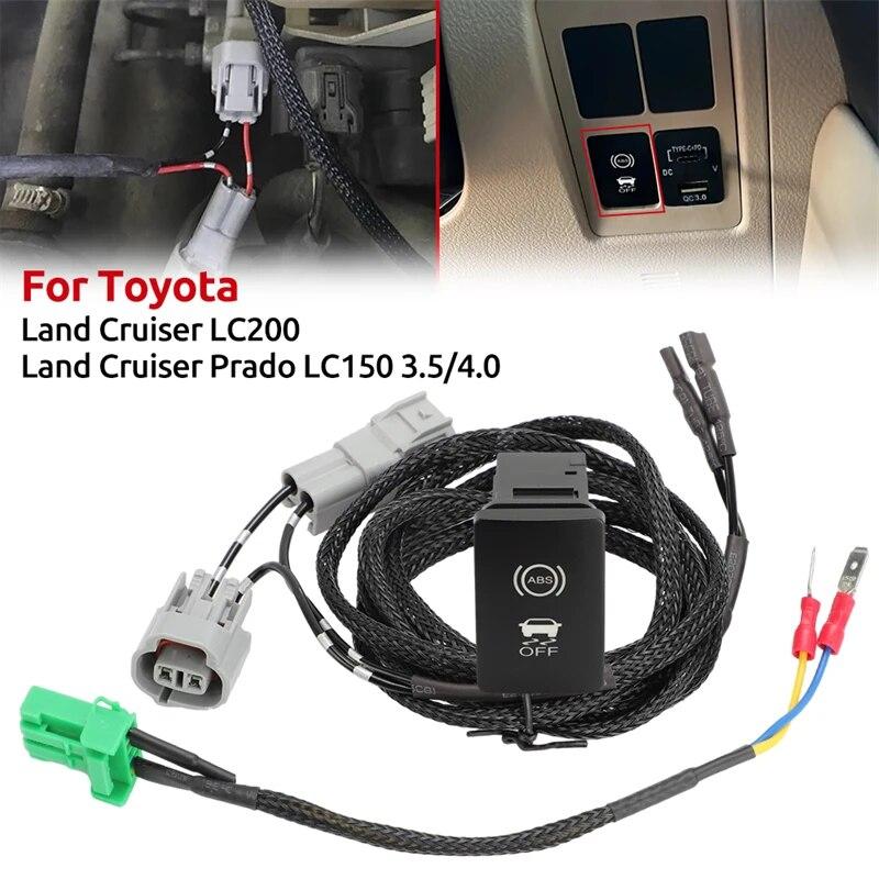 Off Close ABS Switch For Toyota LC200 LC150 Land Cruiser Mud Escape Switch Wheel Anti-Skid System Modification Off-Road Non-Slip