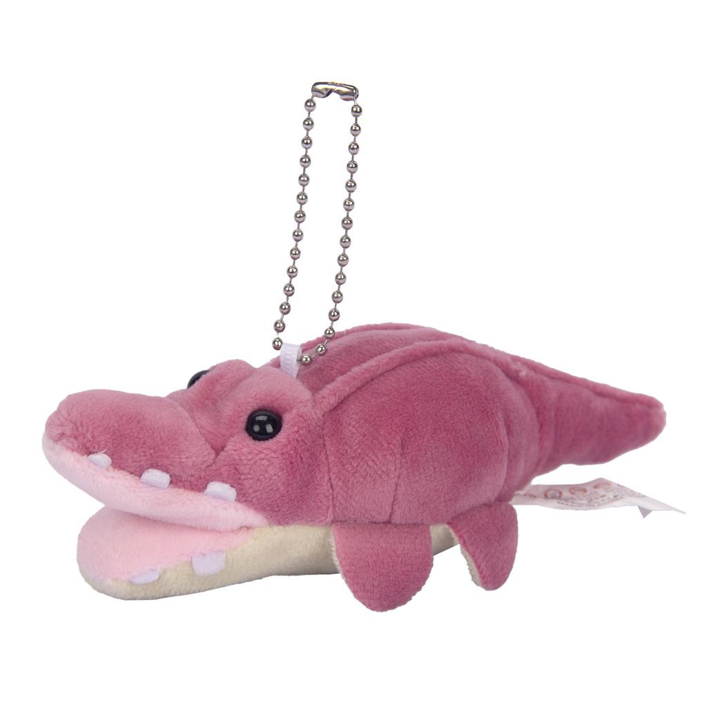 Cartoon Cute Red Green Crocodile Plush Toy Pendant For Childrens Room Decor