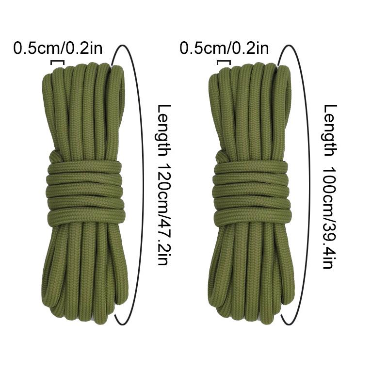 1Pair Round Shoelaces for Sports Boot Sneaker Shoe Laces Solid Shoes Strings Classic Athletic Sports