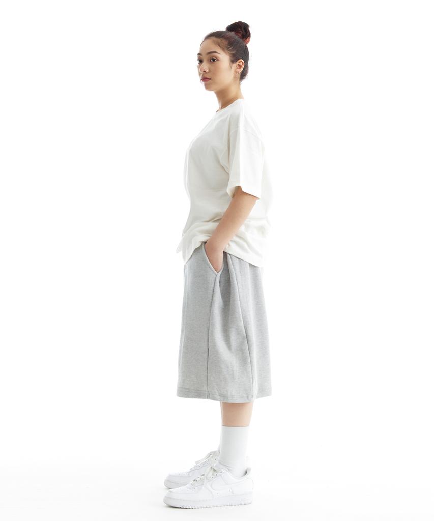 CREAM SODA LAB Minimal Wide Training Essential Side Cut Bermuda Shorts