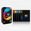 Game Cod Uno Black Board Game Cards Pvc Plastic Family Party Casual Gifts Prop