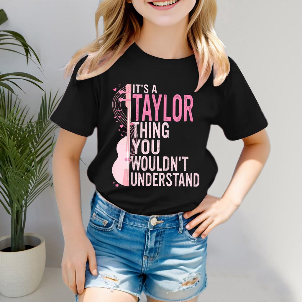 2-13Y Kid T Shirt Fashion Printed Kids Clothes Tshirt Tops Boys Tee Girls Baby Tee