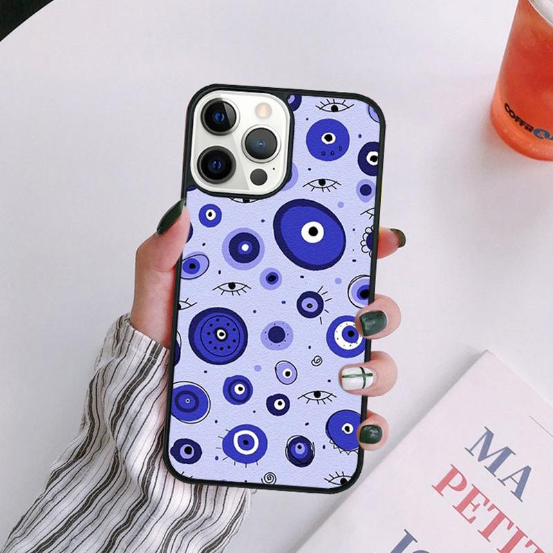 Evil eye Phone Case For iPhone 17 Air 14 13 12 16Pro Max 15 11  Plus Max Cover Shell coque