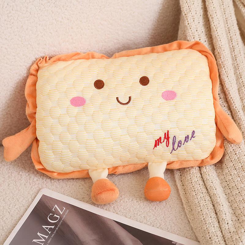 OIMG Rechargeable Plush Hand Warmer Hot Water Bottle