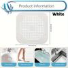 Durable Silicone Square Shower Drain Cover Prevents Sink Clogging, Shower Drain Strainer, Adsorption Sink Strainer, Convenient