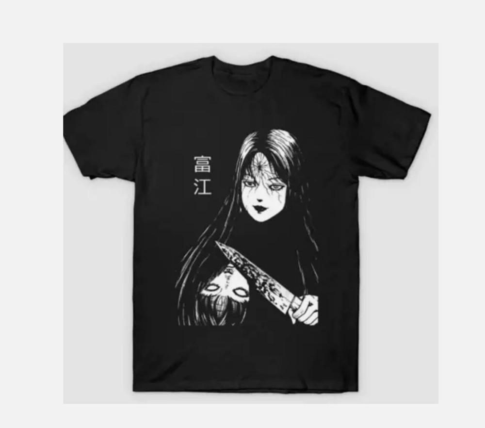 Horror Anime, Junji Ito T Shirt, Hot New SHIRT Shirt Full Size Full New - Unisex