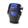 DAD Garson Leather Shift Knob Quilted Universal Type for Automatic Transmission Vehicles D.A.D Cover, [Blue],