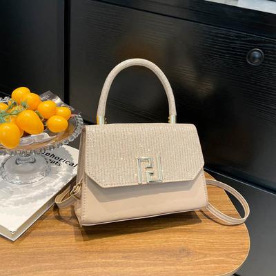 New Versatile Women's Bag Fashion Casual Handbag To Work Commuter Bag Ins Small Square Bag Messenger Bag