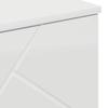 Bathroom Cabinet with Storage High Gloss White 60 X 35 X 80 Cm