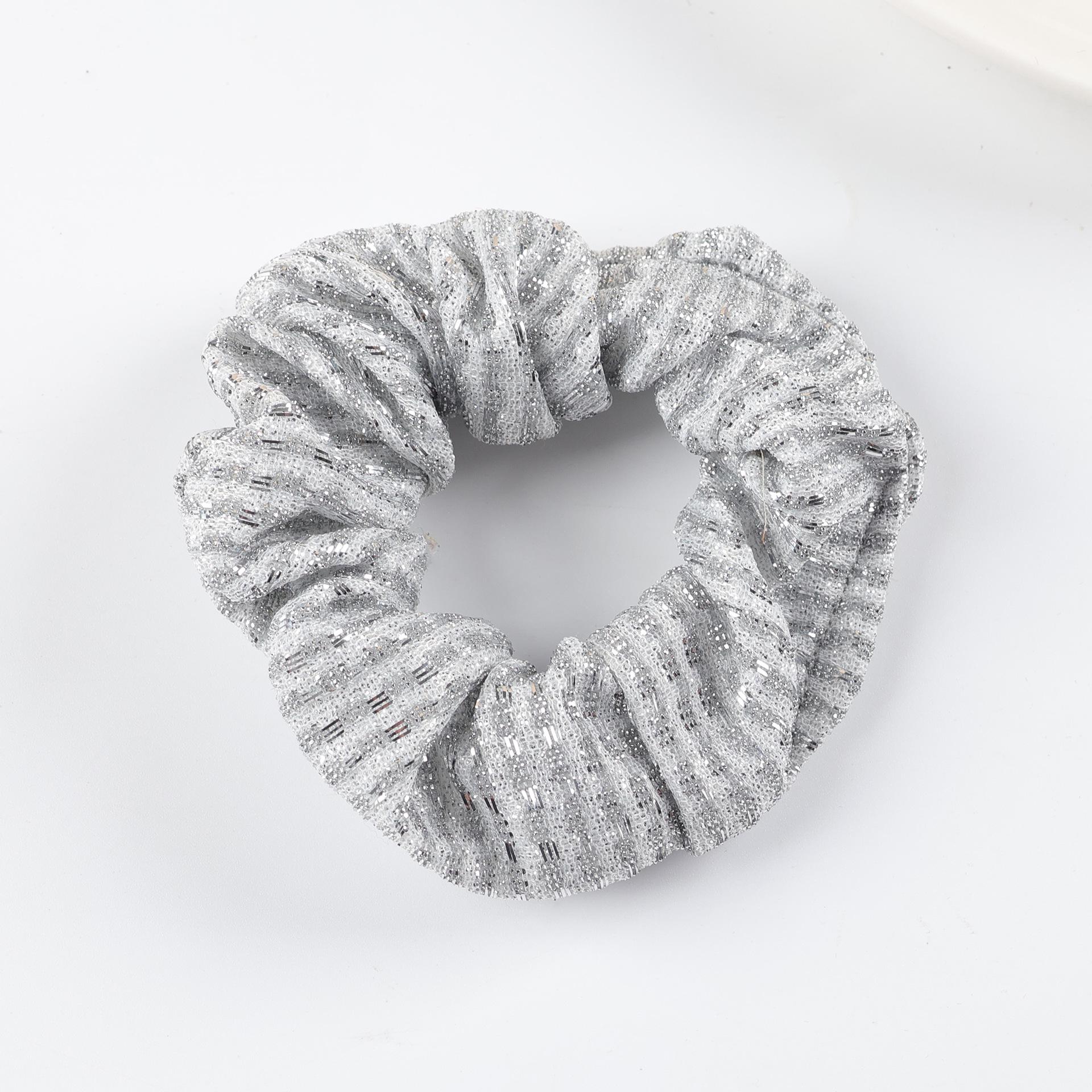 

Korean Style Full Diamond Elastic Hair Tie: Luxurious Fashion Bun Headband