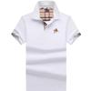 TrendHub New Mens Short Sleeve Polo Shirt Mens Embroidered Top Clothes Men's Business Casual Polo Shirt