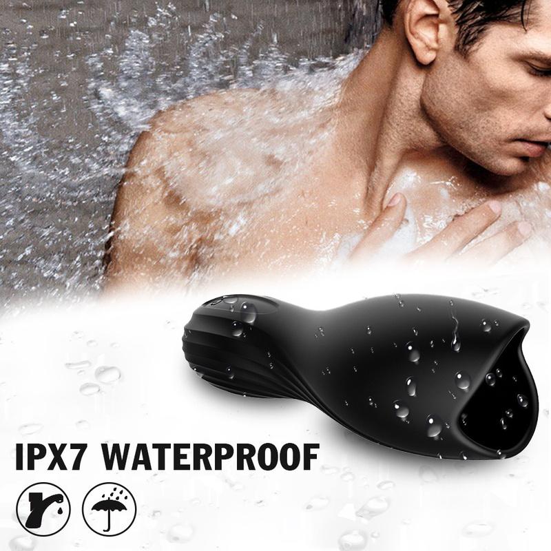 Male Masturbator Cup Penis Vibrator 10 Speed Glans Vibrating Massager Vibration Masturbation Cup Stimulator Erotic Sex Toys for Men Sex Shop