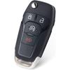Flip Key Fob Keyless Entry Remote Control for Ford F150/F250/F350/F450/F550 2017-2020 for Ford Ranger 2019 2020(FCC ID:N5F-A08TDA P/N:164-R8134) 4