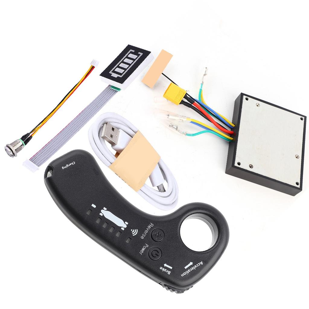 Electric  Controller, Dual Drive Longboard Control Module with 4 Speed Modes, for Electric , ESC Substitution