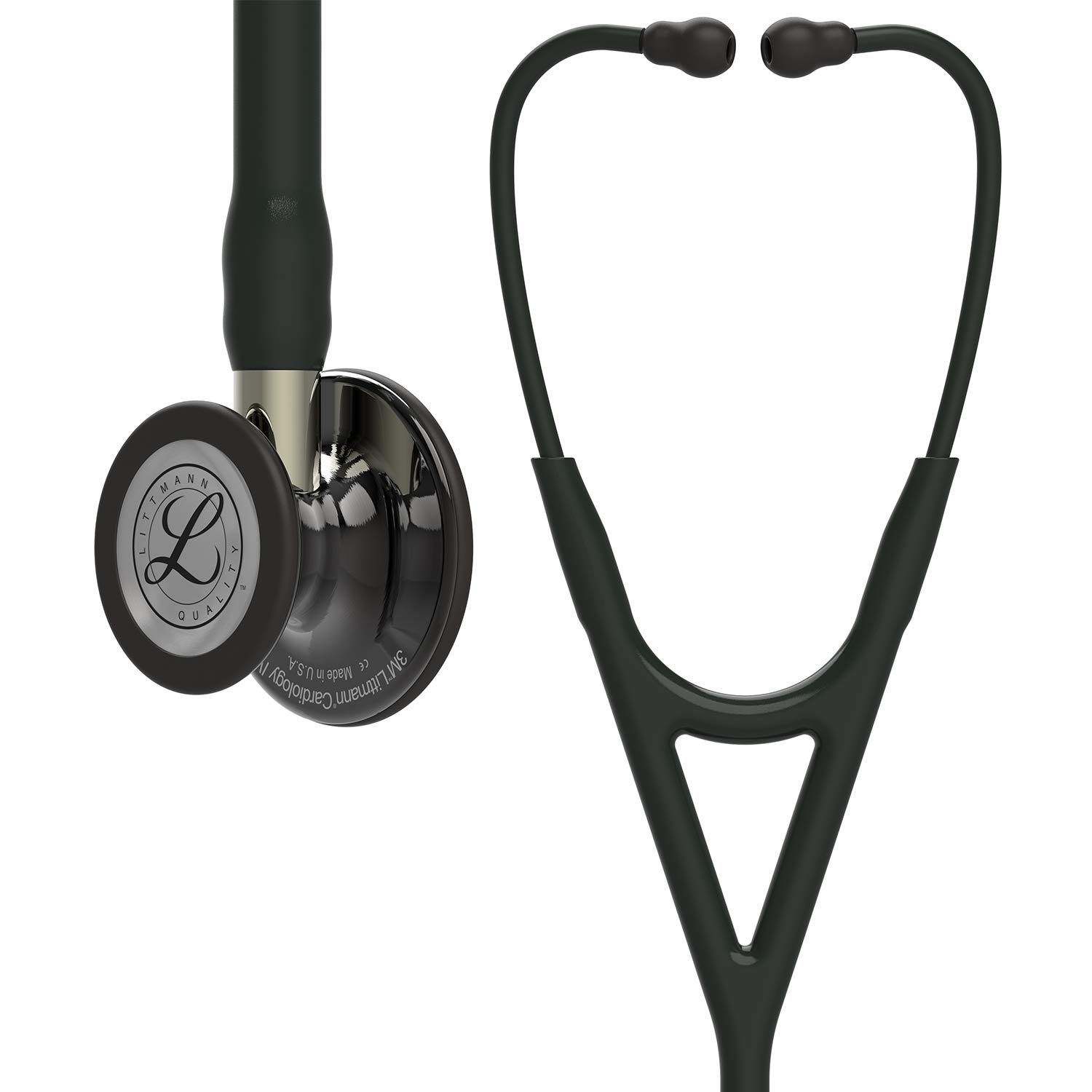 

Стетоскоп Littmann Cardiology IV 6204, Черный/Шампань, чёрный
