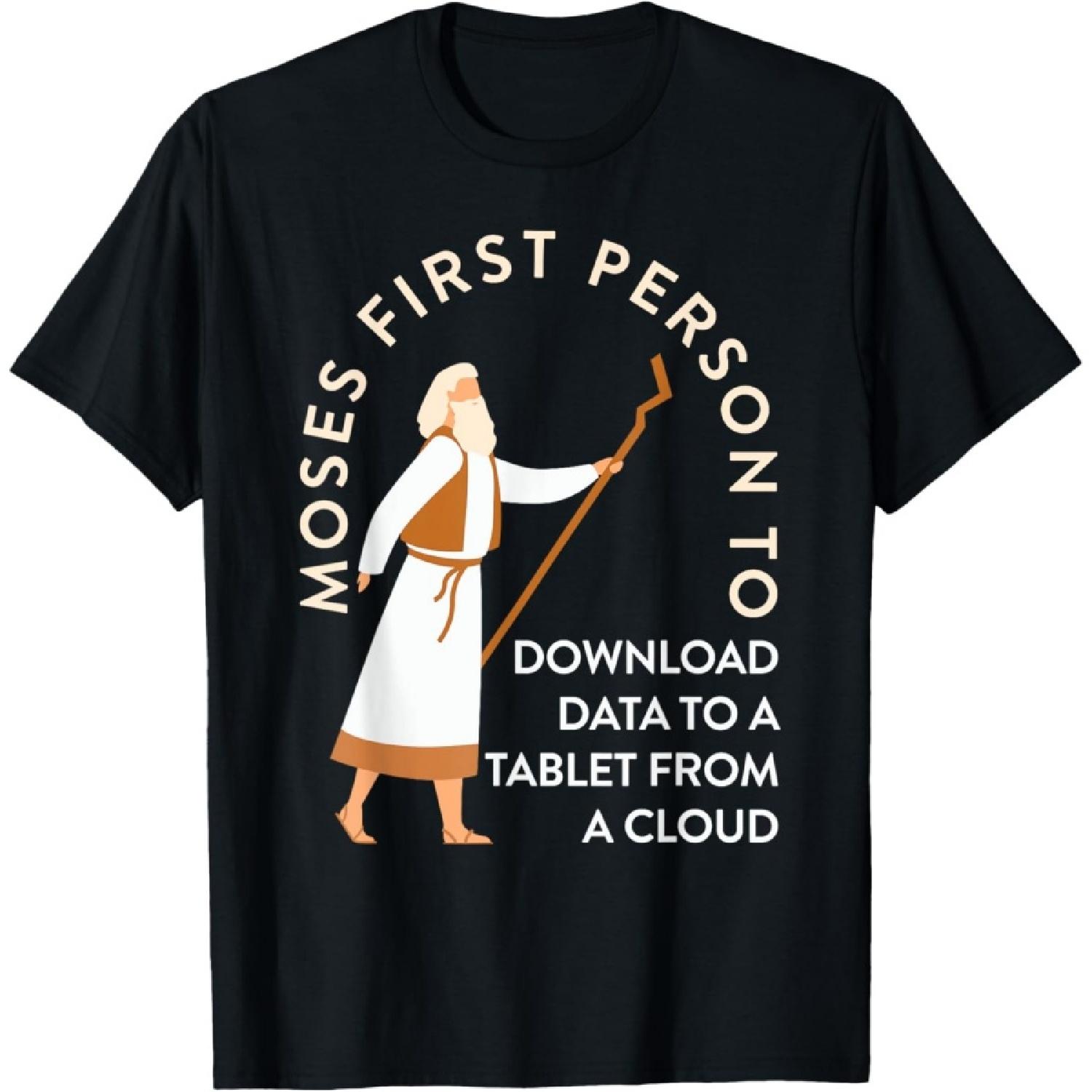 Кристиан Мозес Первый Человек, Скачавший Данные на Планшет Футболка S