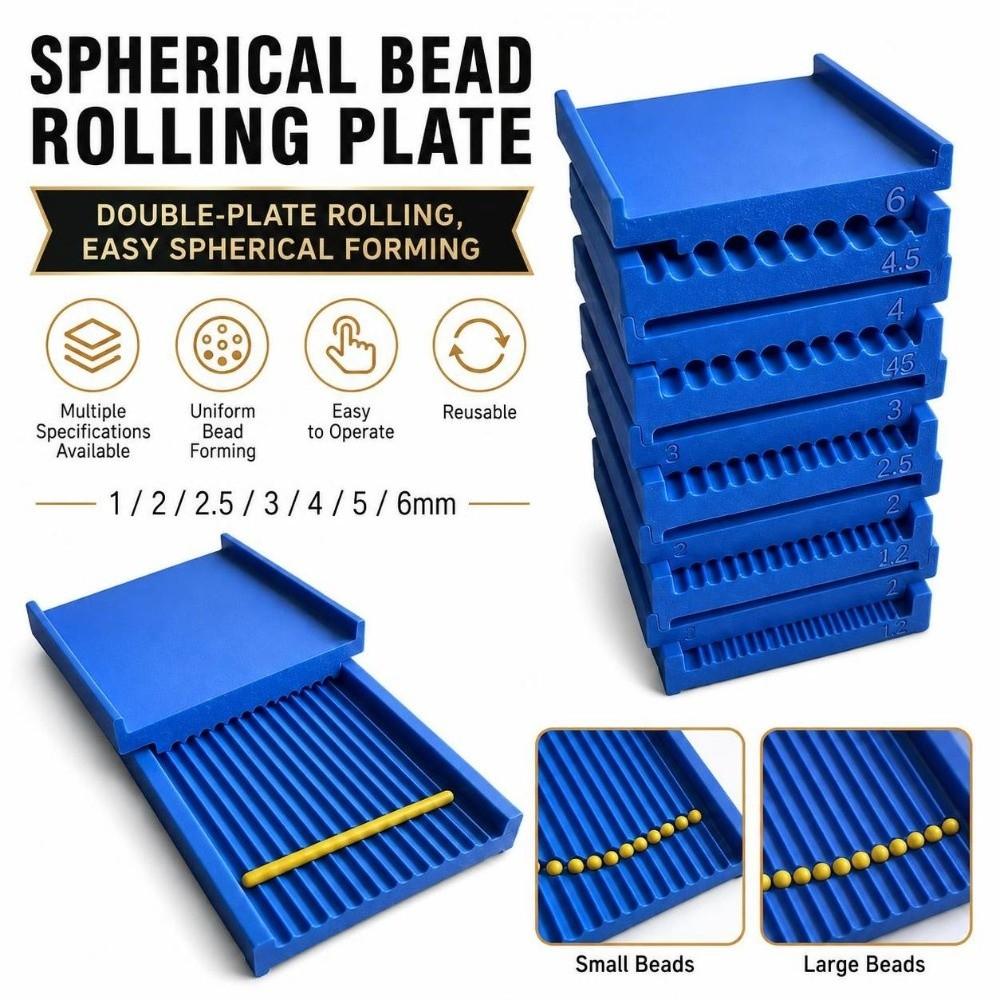 3D Printed Nail Art Bead Roller Smooth Rolling Sphere Shaper Roller  Jewelry Making