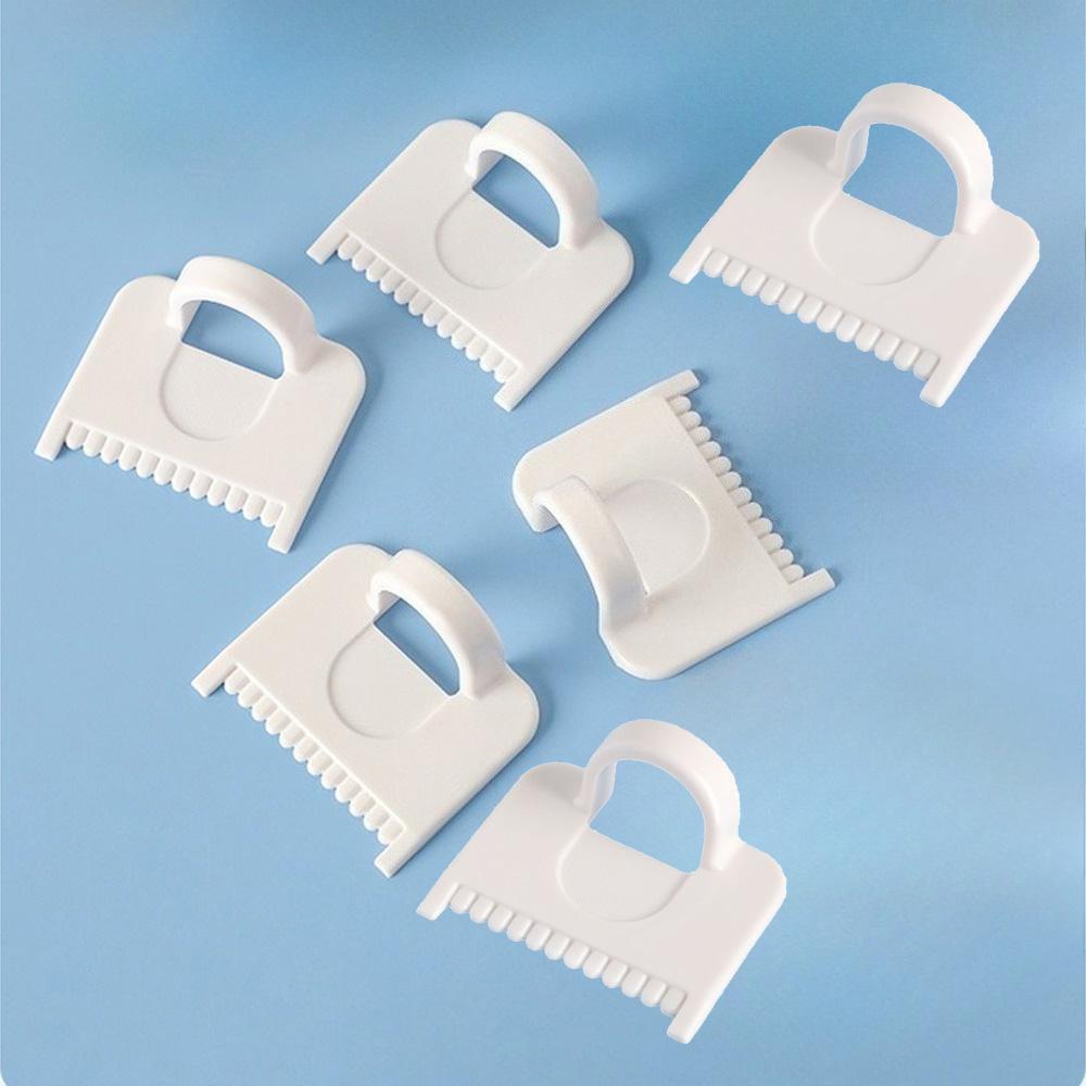 2-6pcs Sewing Guide Template Kit for Consistent Stitches 3mm Spacing Precision Sewing Tool for Fabric Embroidery Leathercraft