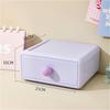 Desktop Drawer Organizer Multi-Color Storage Box, Large Capacity Stationery Holder for Office Home School