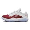 Air Jordan 11 CMFT Low GS Weiß Gym Rot Kinder Sneaker Schwarz CZ0907-116