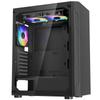 Mid-Tower ATX PC Gaming Case Computer Case Box with 3 X 120 Mm ARGB Fans