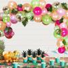 117Pcs Hawaii Tropical Balloon Garland Arch Kit Birthday Beach Summer Party Decor