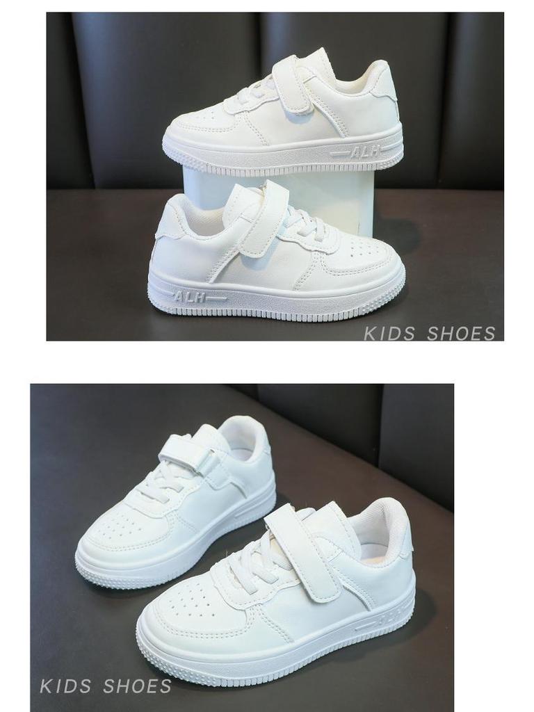 2024 Spring/Autumn Kids' White Shoes: Versatile Casual for Boys & Girls