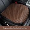 Universal Leather Car Seat Cushion Set - Single Piece, Cool Pad, Four Seasons, for Driver and Rear Row