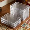 9pcs Hard Acrylic Transparent Card Storage Box Star Card Collection Accessories Toploader Sleeves Clear Rigid Protectors
