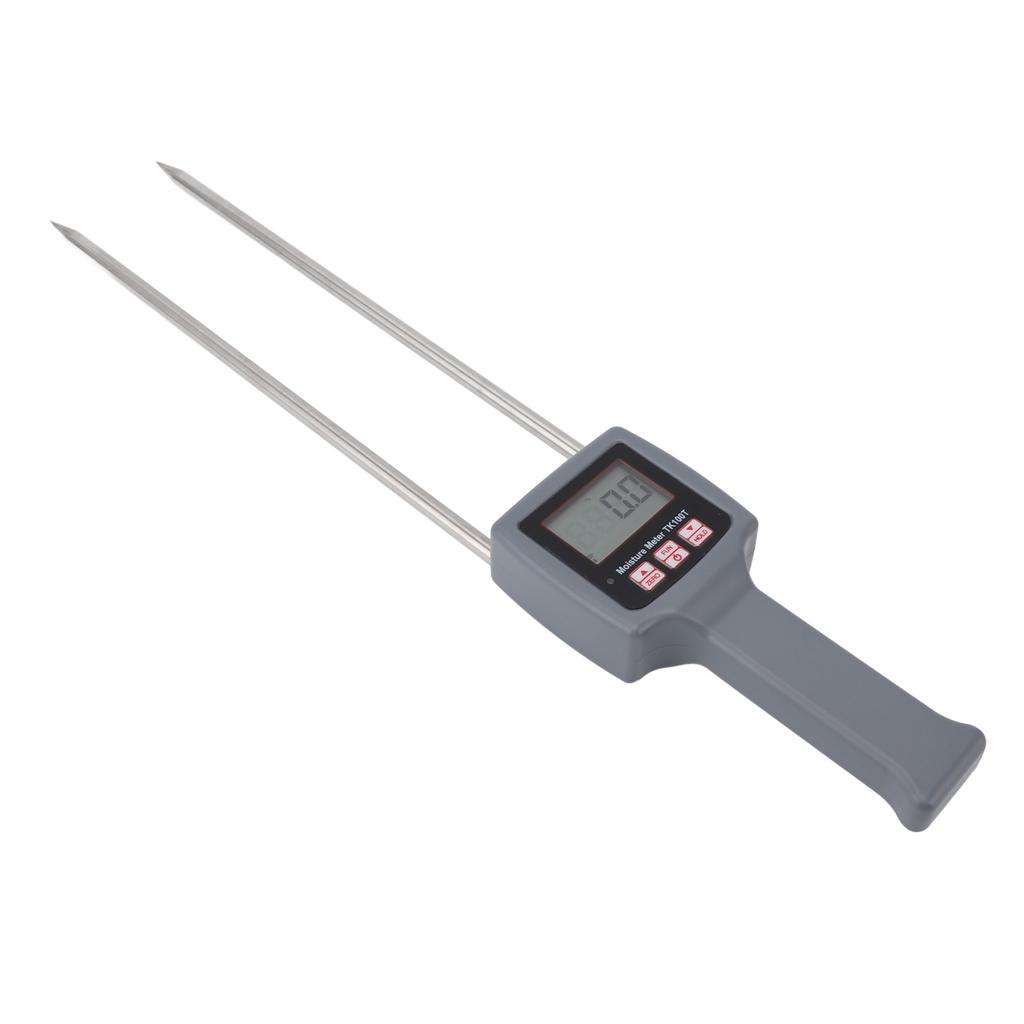 Portable Hay Moisture Meter Professional High Accuracy Handheld Digital Hay Moisture Tester for Herbal Cereal Straw