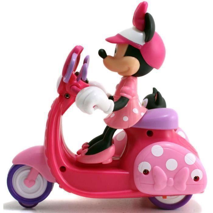 Jouet Télécommandé - JADA TOYS - Scooter Rose Disney Minnie Mouse - Mixte - Bébé - Piles