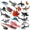 Ocean Creatures Pvc Collectible Figurines For Aquarium Decor Gift For Children