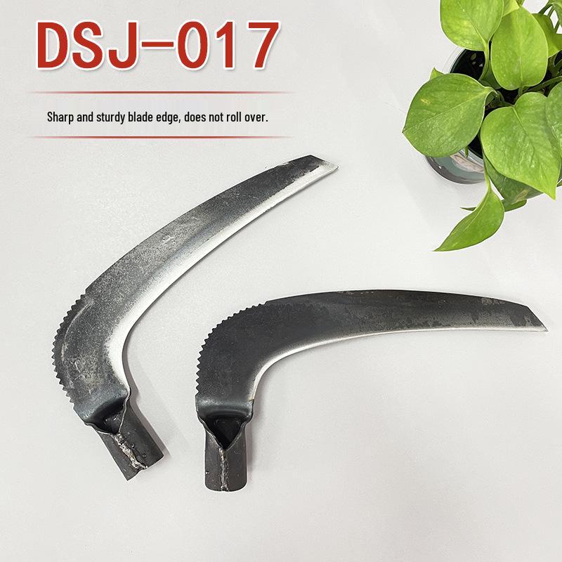 Manganese Steel Agricultural Scythe - Grass & Weed Cutter, Harvesting Tool, Outdoor Mower