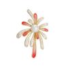 Brilliant Fireworks Brooch, High-end Women's Exquisite Gradient Enamel Brooch, Niche Design Sense Brooch, Suit Accessory