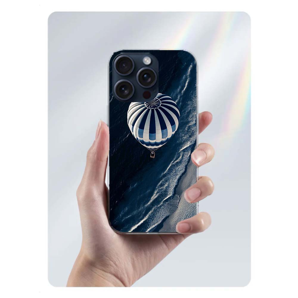 

Drifting in a Hot Air Balloon s Serene Embrace Clear Phone Case For Iphone 17 Air 16 Pro Max 15 Pro 14 Plus 17E 16E 11 13 12 Min iPhone 15 Plus