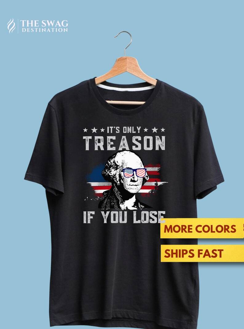 Funny 4th of July Premium T-Shirt Fourth of July George Washington Shirt XXXL