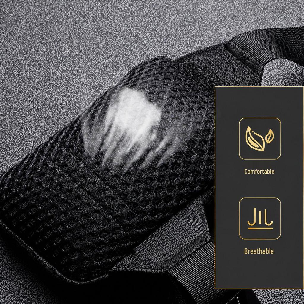 Men's High-End Waterproof Chest Phone Bag – Compact, Stylish, Multi-Functional for Outdoor Sports & Fitness