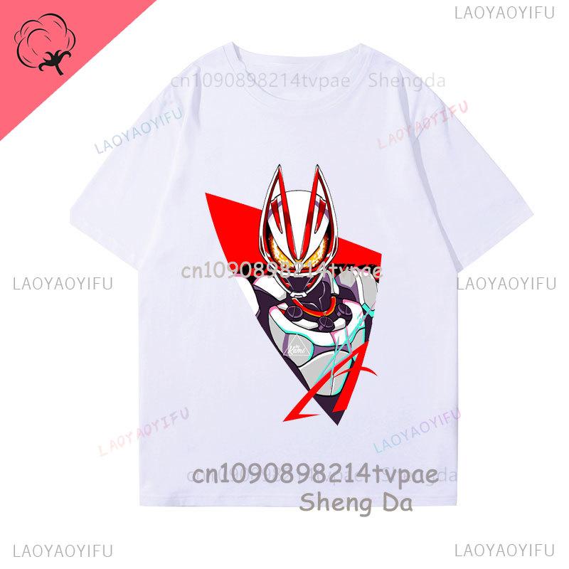 Camiseta Kaunisex Rider T Shirt Unisex Unisex Casual Cotton Crewneck Anime Print Unisexga Camisa Clothing Otaku Streetwear Anime Shirt