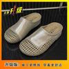 Wasteland breathable soft sole outer wear Roman shoes 2025 new fashion casual woven hollow hole flat sandals