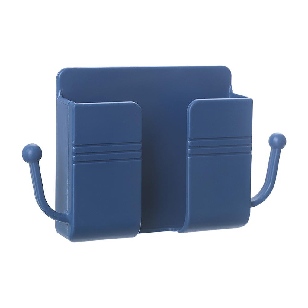 Wall Mounted Mobile Phone Charging Organizer Storage Box Remote Control