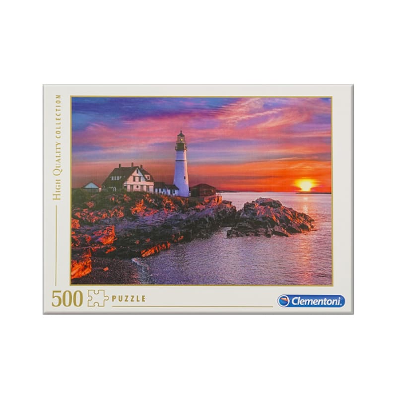 C35049 Portland Sunset Lighthouse 500pcs Board Game