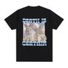 Lustig Der Tod ist sicher Niedliches Häschen Meme Grafik T-Shirt Herren Damen Kleidung Mode Harajuku T-Shirts T-Shirt Streetwear