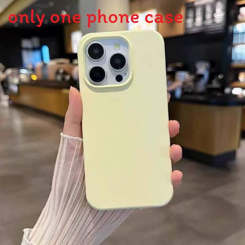 14 Iphone For Pro Solid Color Liquid Silicone Phone Case With Absorption Shock