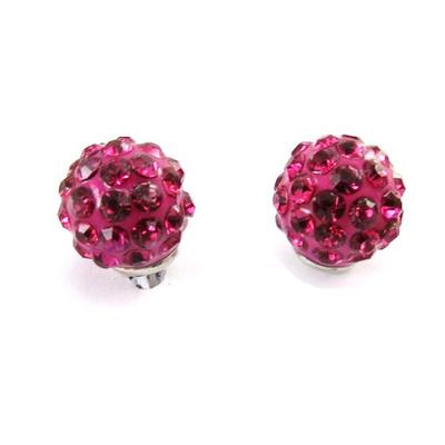 [J4051] - Pink 'Sissi' Designer Earrings